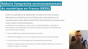 Réglementations françaises et européennes pour réduire l'empreinte environnementale du numérique