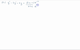 Equations différentielles - Exercice 10