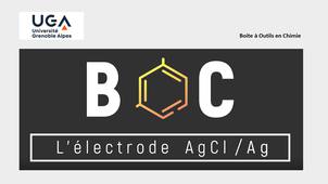 L'électrode de référence AgCl/Ag