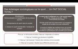 CN1 -1 Sport, fait social total?