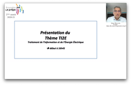 Présentation du thème TI2E aux CPP-2A - 2020-09