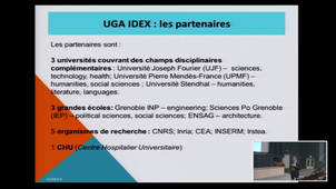 Séminaire IDEX à l'amphithéâtre Louis-Weil le vendredi 6 février 2015.