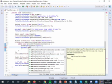 WindowBuilder : gestion d'événements