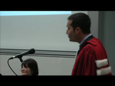 Cérémonie de remise du diplôme DOCTEUR HONORIS CAUSA