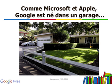 Google Livres et le futur des bibliothèques numériques - exposé 1