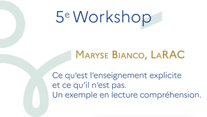 5e Workshop Pégase - Maryse Bianco