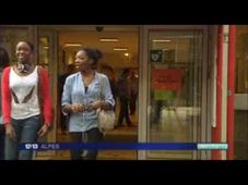 Reportage sur l'Université Joseph Fourier et interview en direct de Patrick Lévy, président de l'UJF sur le plateau de France 3 Alpes - 12/13..