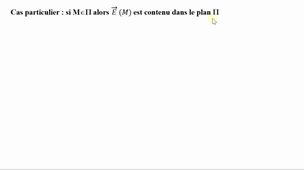 Champ vectoriel : plans de symétrie