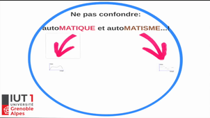QU'EST-CE QUE L'AUTOMATIQUE ? IUT1 S4