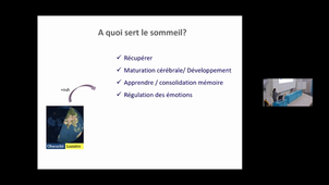 Conférence sommeil et apprentissages
