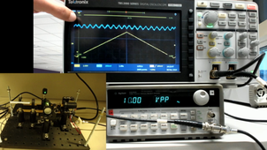 TP Piézo-11-Mesure Michelson 10VPP