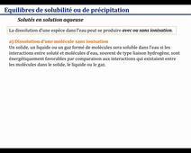 Electrolytes en solution aqueuse: introduction