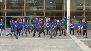 Flash mob, journée sport campus - SIUAPS de Valence