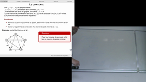 DU ISN, Algo2 : graphes, chemins et optimalité (partie 2)