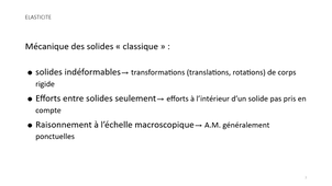 présentation élasticité