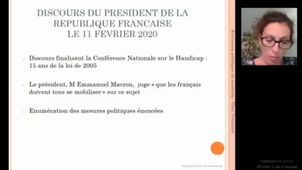 Politiques du handicap - séance 2/2 (3h)