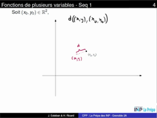 Fonctions de plusieurs variables - Séquence 1 - Introduction sur la notion de limite