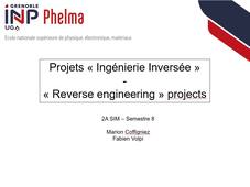 Presentation des projets 