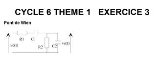 TD CYCLE 6 THÈME 1 EX 3