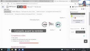 (INP'CLUSION) - Atelier 1.1 : Travailler l'ergonomie de ses cours - Exemple-type d'un cours