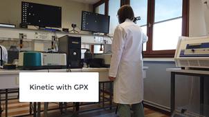 Cinétique enzymatique avec la GPX