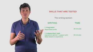Toefl Preparation | Writing section: General strategy and tips