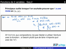 Fonctions de plusieurs variables - Séquence 2 - Ext2 - Outils1