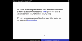 Chapitre 4 - CM1 - norme - limite