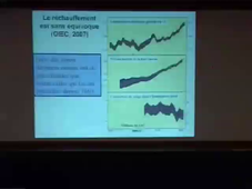 Les pôles acteurs et témoins de l’évolution climatique (J. Jouzel) - 2008
