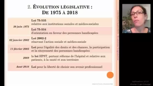 Politiques du handicap - séance 1/2 (3h)