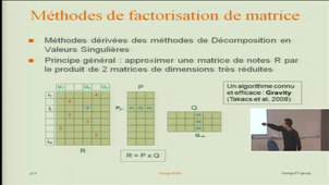 Systèmes de recommandations en contexte industriels
