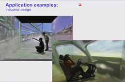 VISIONAIR : Collaborative remote visualization ENSAM/URJC:  Linking the two institutions’ caves in Chalon-sur-Saône and Madrid