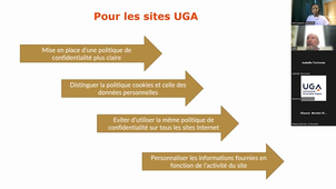 Webinaire : web et règlementation - RGPD, mentions légales, cookies et formulaires
