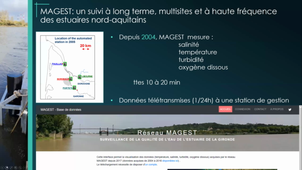 Surveillance continue de la qualité physico-chimique des estuaires nord-aquitains (MAGEST) - S. Schmidt et le Consortium MAGEST