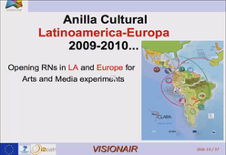 VISIONAIR : Optimization of UltraGrid Encoding Capabilities Using H.264 in 4K Transmissions, Research on new artistic virtual performances environments, Research on new enablers for artistic virtual environments and performances