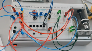 TP MCC 1.4.4 Asservissement de position avec contre réaction tachymétrique