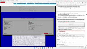 Vidéo OBS montrant la configuration des disques (par IDRAC) et le début de l'installation par (IDRAC). Antoine Barison