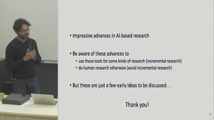 AI as a Scientific Pilot?