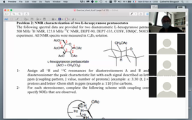 M1 Chemistry - NMR Tutorial Group2 - 09/11/20