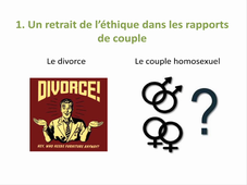 L'éthique et le droit de la famille