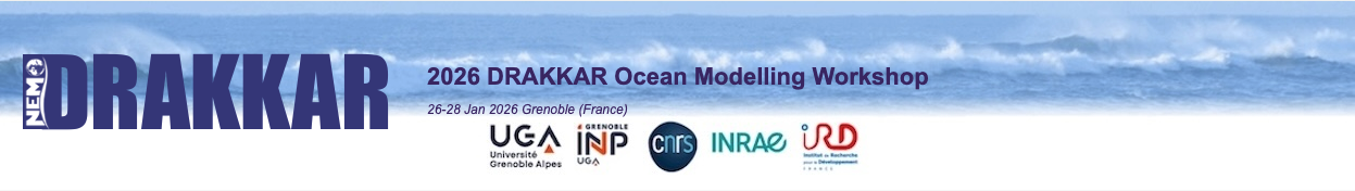 2026 DRAKKAR Ocean Modelling Workshop