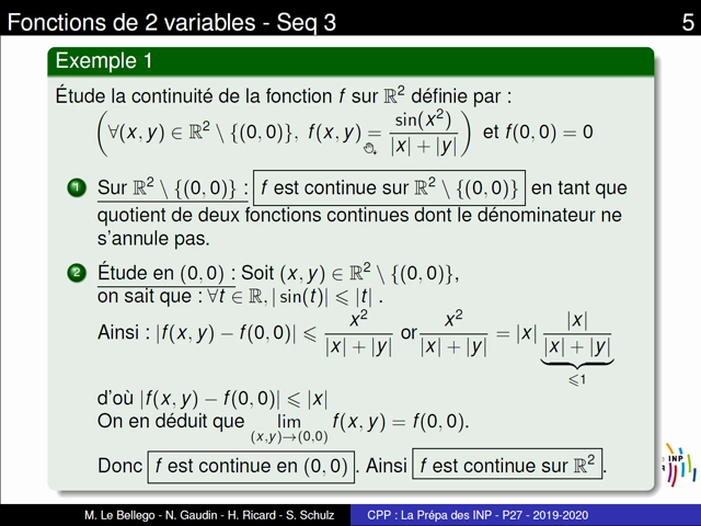 POD - Fonctions De Deux Variables - Séquence 3 - C…
