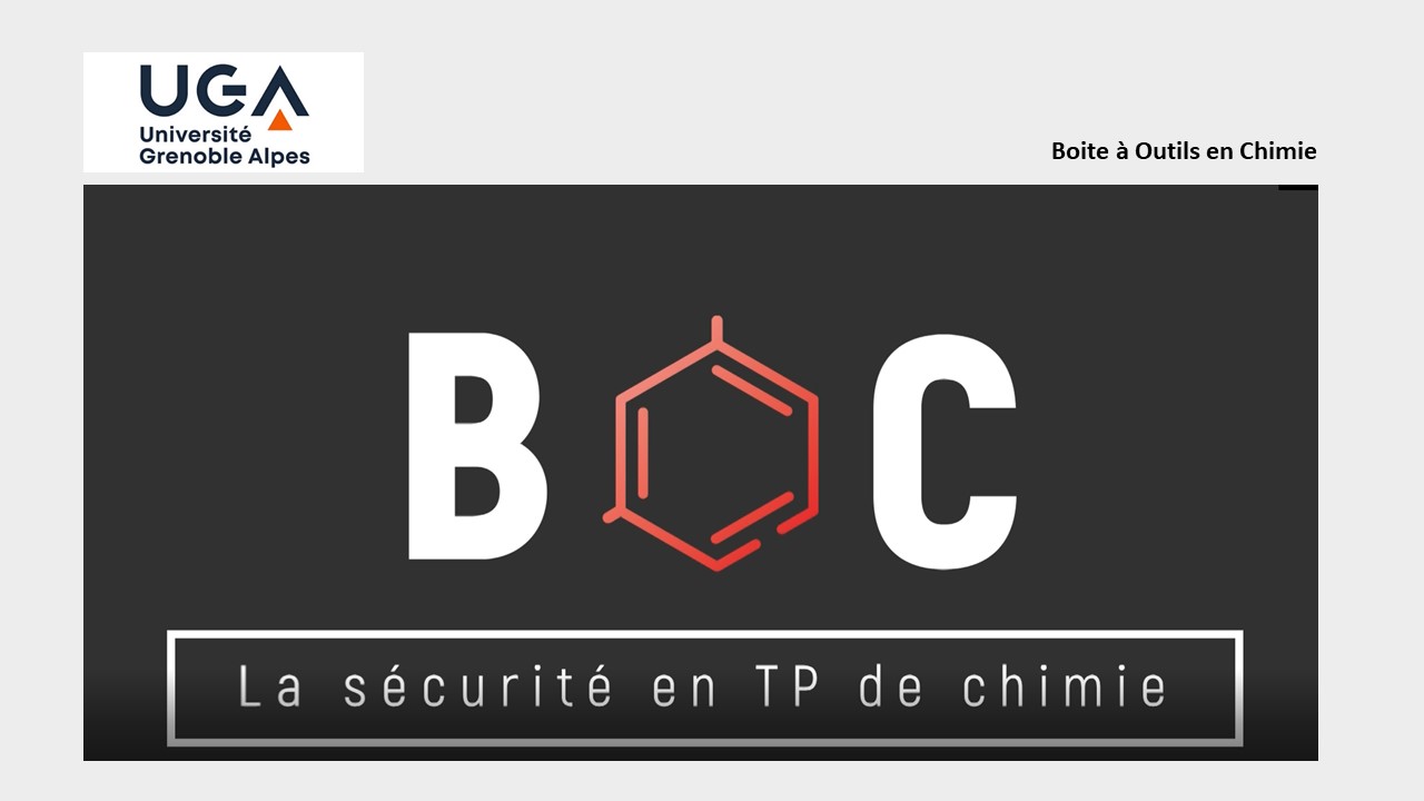 POD - La Sécurité En Travaux Pratiques De Chimie