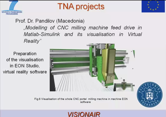 POD - Visionair : Modeling Of Cnc Milling Machine